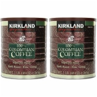 Signature 100% Colombian Coffee Supremo Bean Dark Roast-Fine Grind