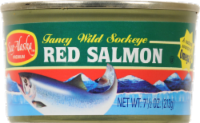 Sea Alaska Red Wild Sockeye Salmon Perspective: Main