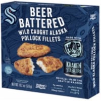 Trident Kraken Beer Battered Wild Caught Alaska Pollock Fillets Perspective: Main