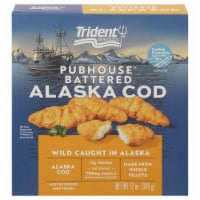 Trident Seafoods® Pubhouse® Battered Alaska Cod Perspective: Main