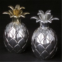 Godinger 7725 Pineapple Salt and Pepper Shakers