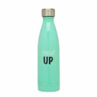 Godinger 19236 Drink Up Insulated Bottle, Green