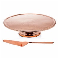 Godinger 91760 Copper Cake Stand & Server