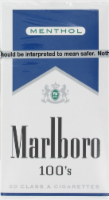 Marlboro Menthol Blue 100s Cigarettes