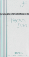 Virginia Slims Silver Menthol 100s Cigarettes