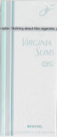 Virginia Slims Silver Menthol 120s Cigarettes
