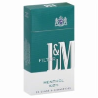 L&M Filter Menthol 100s Cigarettes
