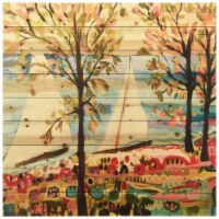 Empire Art Direct ADL-114338-3636 36 x 36 in. Nautical Whimsy Sea View IV Arte De Legno Digit