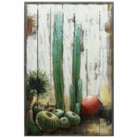 Empire Art Direct PMO-182234-3624 Cacti Metal Wall Art