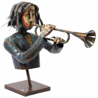 Empire Art Direct PMOS-20103-2815 The Trumpeter Primo Mixed Media Sculpture