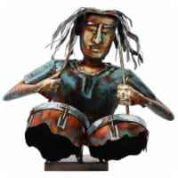 Empire Art Direct PMOS-20105-2028 The Drummer Primo Mixed Media Sculpture