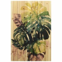 Empire Art Direct ADL-125091-3624 36 x 24 in. Twilight Palms IV Arte De Legno Digital Print o
