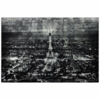 Empire Art Direct TMS-EAD2315-3248 Paris At Night Reverse Printed Tempered Glass Art with Sil