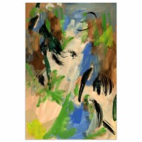 Empire Art Direct TMP-131741-4832 48 x 32 in. Abstract Colorful Frameless Tempered Glass Pane