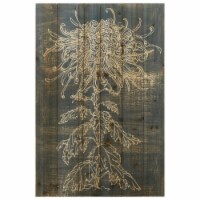 Empire Art Direct ADL-132030-3624 36 x 24 in. Indigo Dance Arte De Legno Digital Print on Sol