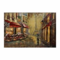 Empire Art Direct PMO-160129-3248 Primo Mixed Media Hand Painted Iron Wall Sculpture - Solo i