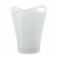 Umbra 082857-661 2.25 gal Garbino Can Gloss, Metallic White