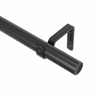 Umbra 1017186-038 1 in. 32-128 Matte Black Zen Curtain Rod