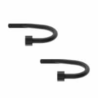 Umbra Cappa Curtain Holdbacks - Black Perspective: Main