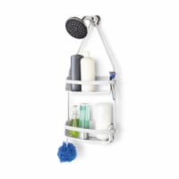 FLEX SHOWER CADDY WHITE