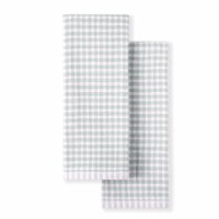 Martha Stewart Check Printed Kitchen Towels Perspective: Main