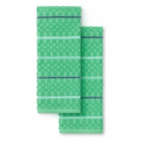 Fiesta® Dobby Kitchen Towels - Meadow Perspective: Main