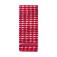 KitchenAid Asteroid Single Kitchen Towel - Passion Red Perspective: Main