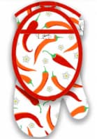 Fiesta® Oven Mitt & Potholder Set - Chili Peppers