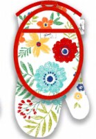 Fiesta® Oven Mitt & Potholder Set - Embroidered Enchantment