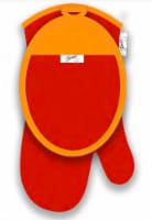 Fiesta® Oven Mitt & Potholder Set - Solid Scarlet