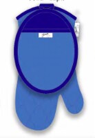 Fiesta® Oven Mitt & Potholder Set - Solid Lapis