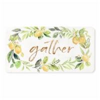 Town & Country Lemon Gathering Kitchen Mat Perspective: Main