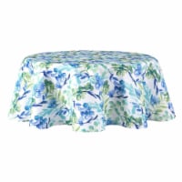 Fiesta Organic Leaves Round Printed Table Cloth Perspective: Main