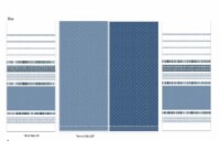 Town & Country Kitchen Hand Towels Blue Perspective: Main
