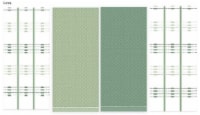 Town & Country Oliver Ktichen Towel - Green Perspective: Main