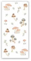 Fiesta Mushrooms Print Kitchen Towel Perspective: Main