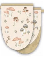 Fiesta Mushrooms Print Mini Mitt Perspective: Main