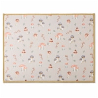 Fiesta Mushrooms Print Dish Mat Perspective: Main