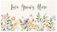 Town & Country Love Grows Here Anti-Fatigue Vinyl Kitchen Mat Perspective: Main