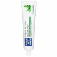 Kiss My Face® Fluoride Free Triple Action Herbal Mint Gel Toothpaste
