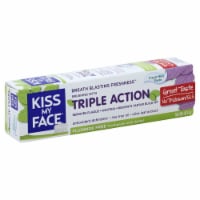 Kiss My Face Flouride Free Triple Action Fresh Mint Toothpaste Perspective: Main