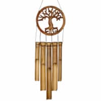 Woodstock Tree of Life Bamboo Chime - Natural