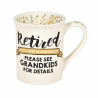 Enesco 204964 16 oz Retired & See Grandkids Mug