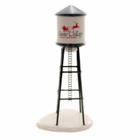 Department 56 Villages Snow Village Water Tower Santa And Sleigh 6005467