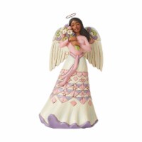 Jim Shore A Bouquet Of Love For Mom Polyresin Angel Holding Flowers 6009210