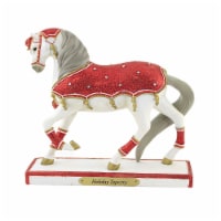 Trail Of Painted Ponies Holiday Tapestry Polyresin Horse Christmas 6009480Le