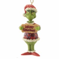 Jim Shore Grinch Merry Grinchmas Ornament Polyresin Christmas Dr Seuss 6009532
