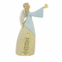 Foundations Bereavement Angel Brown Hair Polyresin Comfort Peace 6010543