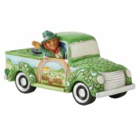 Jim Shore Truckload Of Luck Polyresin Green Irish Pickup 6010268