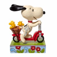 Jim Shore Scootin' Around Polyresin Snoopy Peanuts 6010122
